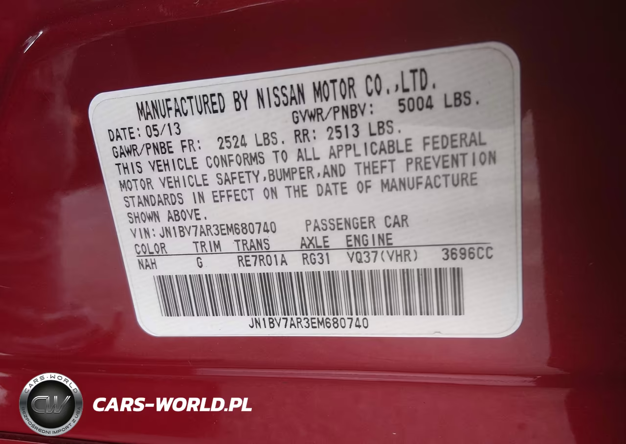 2014 Infiniti Q50 Premium VIN:JN1BV7AR3EM680740 - 9