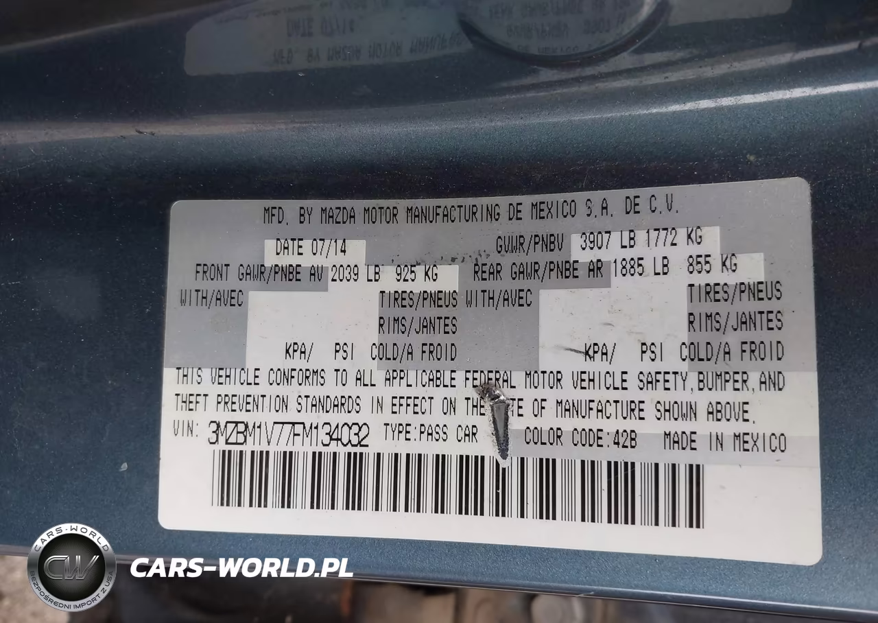 2015 Mazda Mazda3 I Touring VIN:3MZBM1V77FM134032 - 9