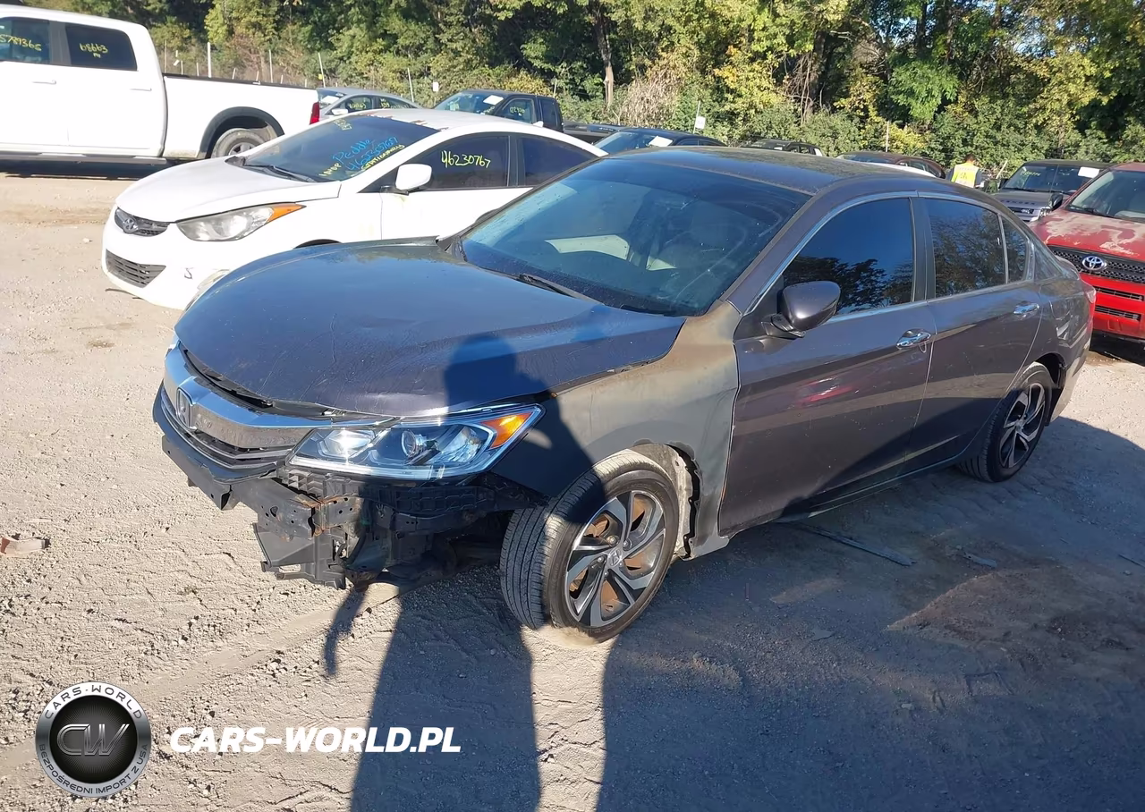 2016 Honda Accord Lx VIN:1HGCR2F37GA030196 - 2