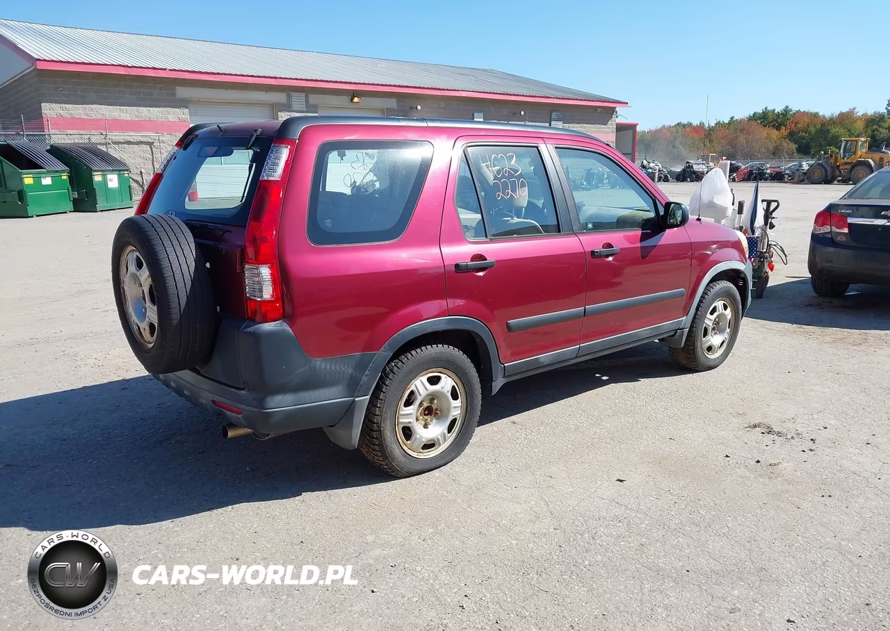 2005 Honda Cr-V Lx VIN:JHLRD78555C035663 - 4