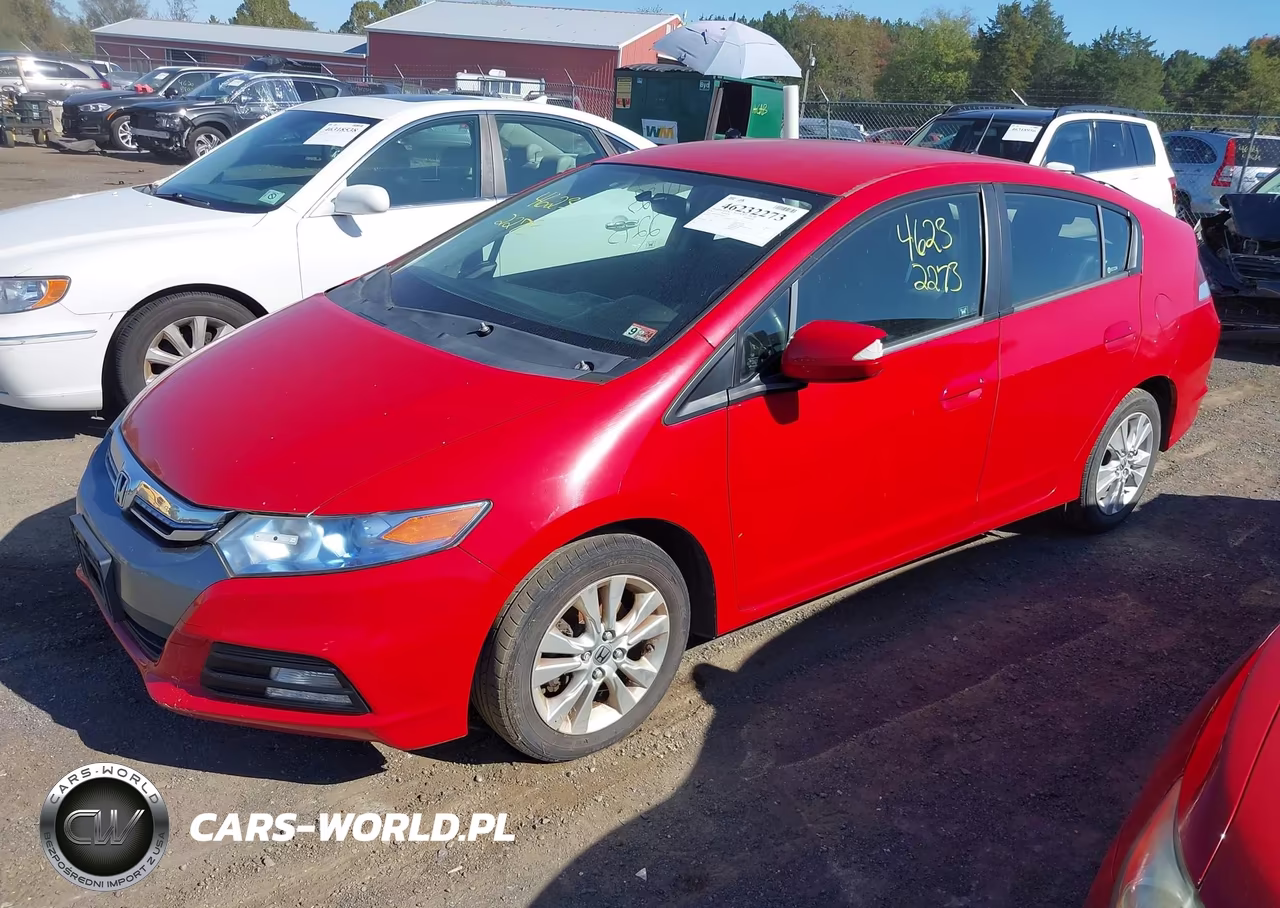 2012 Honda Insight Ex VIN:JHMZE2H70CS002392 - 2