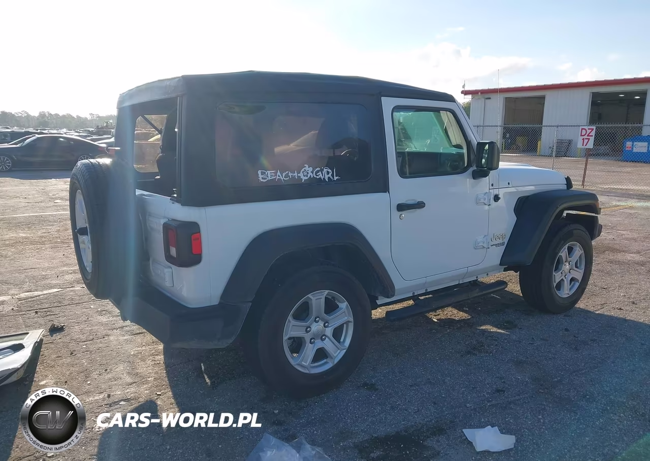 2021 Jeep Wrangler Sport S 4X4 VIN:1C4GJXAN4MW539061 - 4