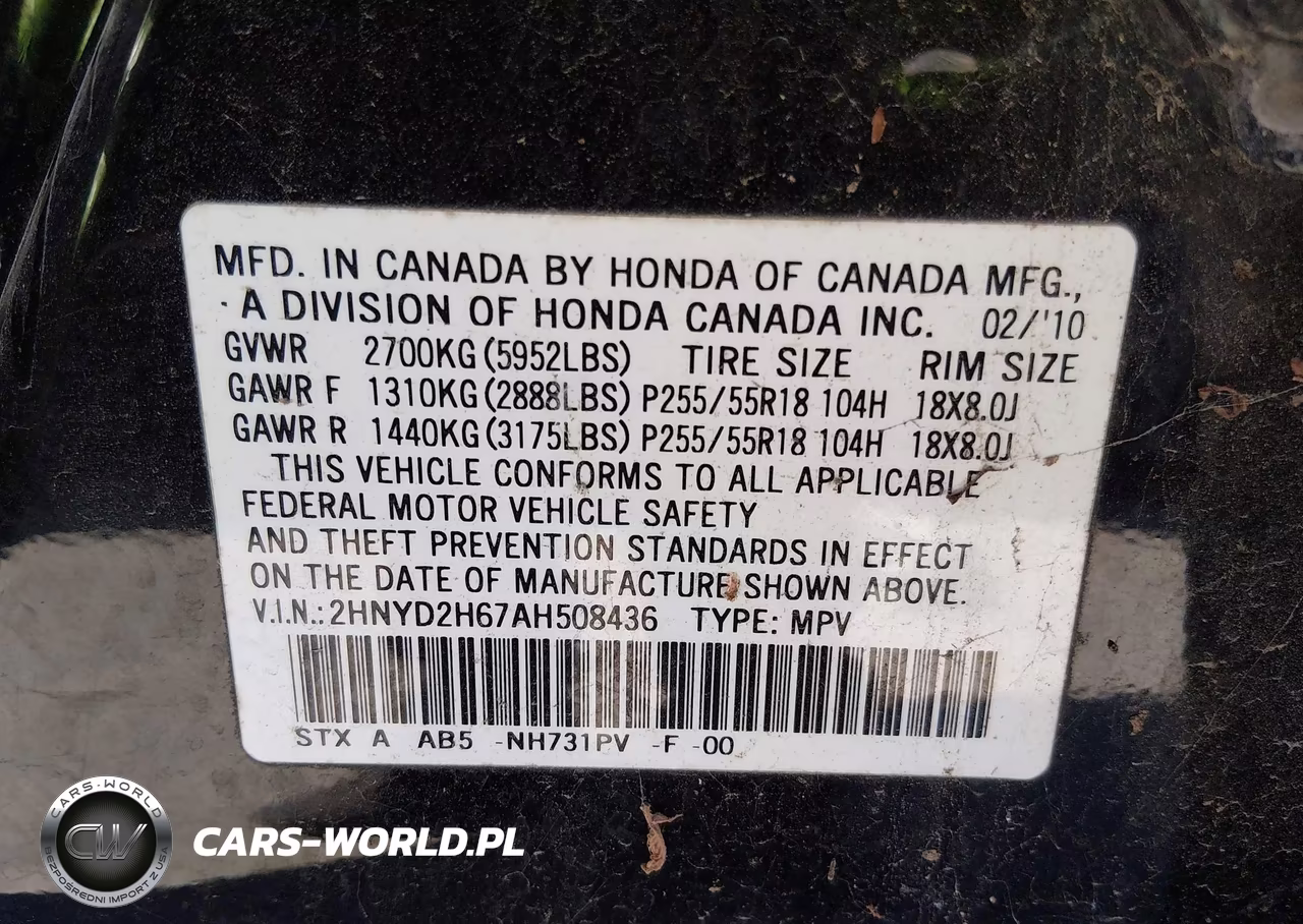 2010 Acura Mdx Technology Package VIN:2HNYD2H67AH508436 - 9