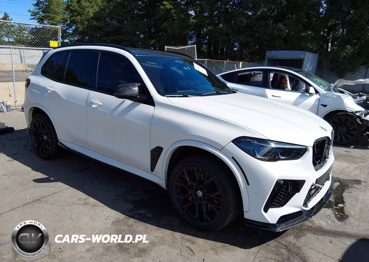 2022 BMW X5 M VIN:5YMJU0C07N9N27077 - 1