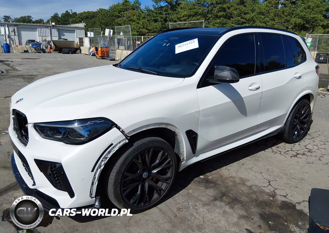 2022 BMW X5 M VIN:5YMJU0C07N9N27077 - 2