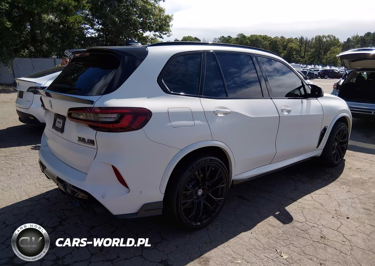 2022 BMW X5 M VIN:5YMJU0C07N9N27077 - 4
