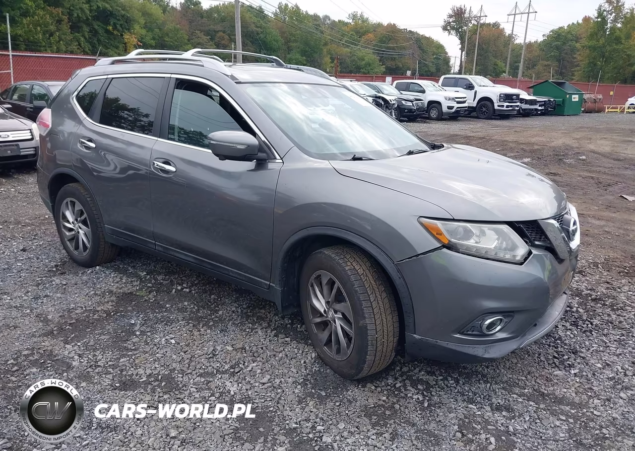 2014 Nissan Rogue Sl VIN:5N1AT2MV8EC794146 - 1