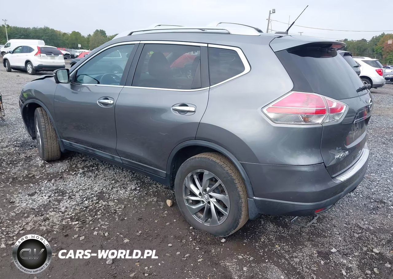 2014 Nissan Rogue Sl VIN:5N1AT2MV8EC794146 - 3