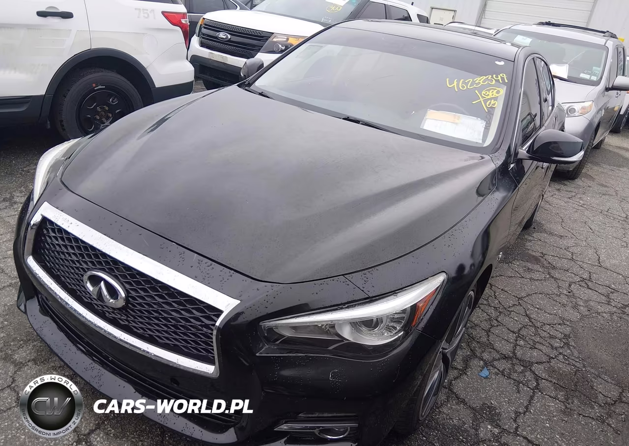 2015 Infiniti Q50 Premium-Sport VIN:JN1BV7ARXFM404010 - 2