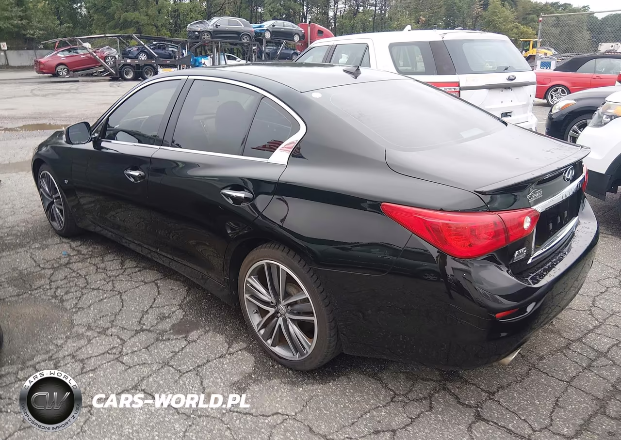 2015 Infiniti Q50 Premium-Sport VIN:JN1BV7ARXFM404010 - 3