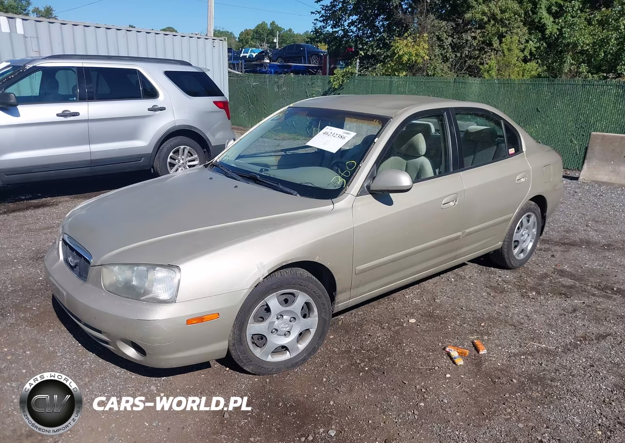 2003 Hyundai Elantra Gls-Gt VIN:KMHDN45D63U619524 - 2