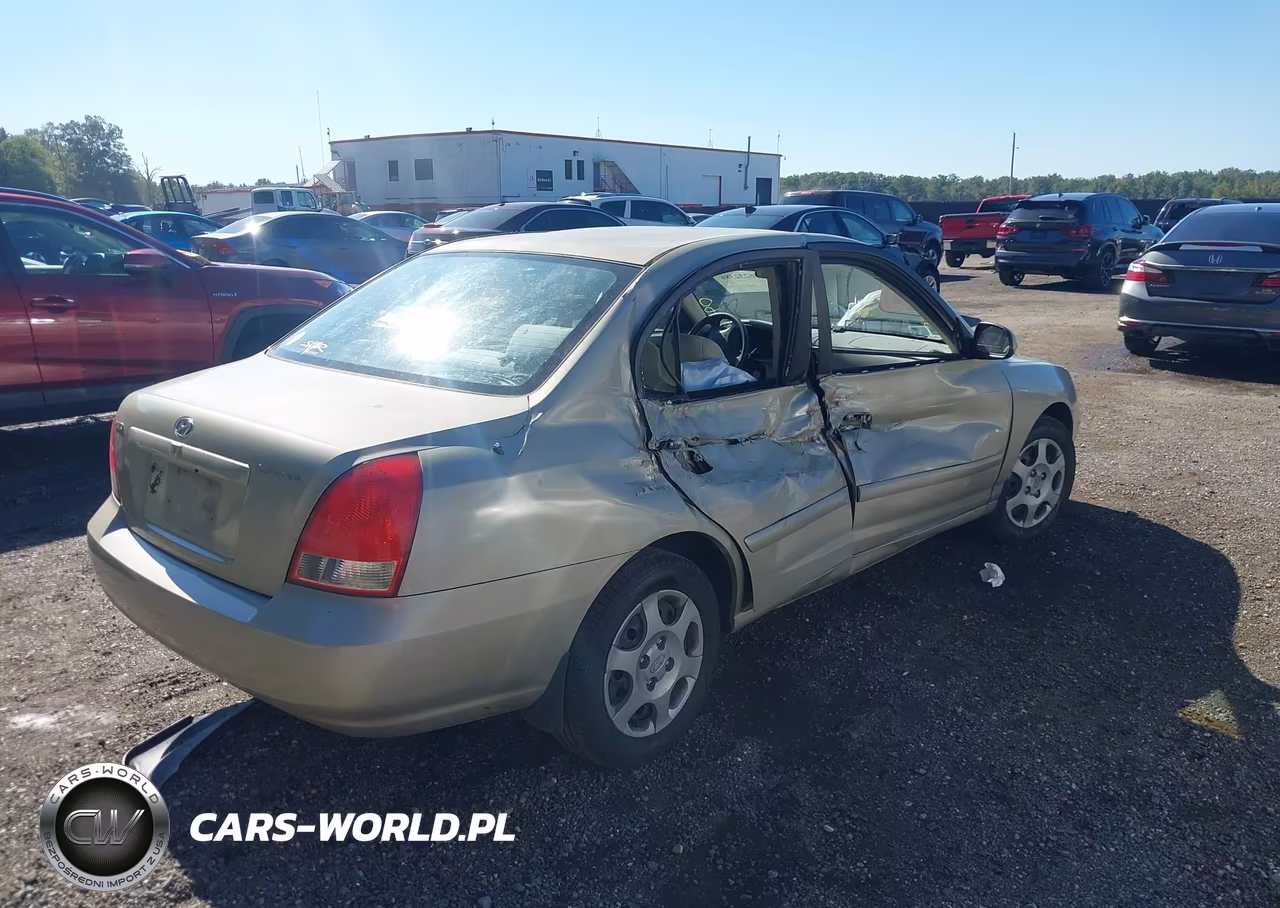 2003 Hyundai Elantra Gls-Gt VIN:KMHDN45D63U619524 - 4