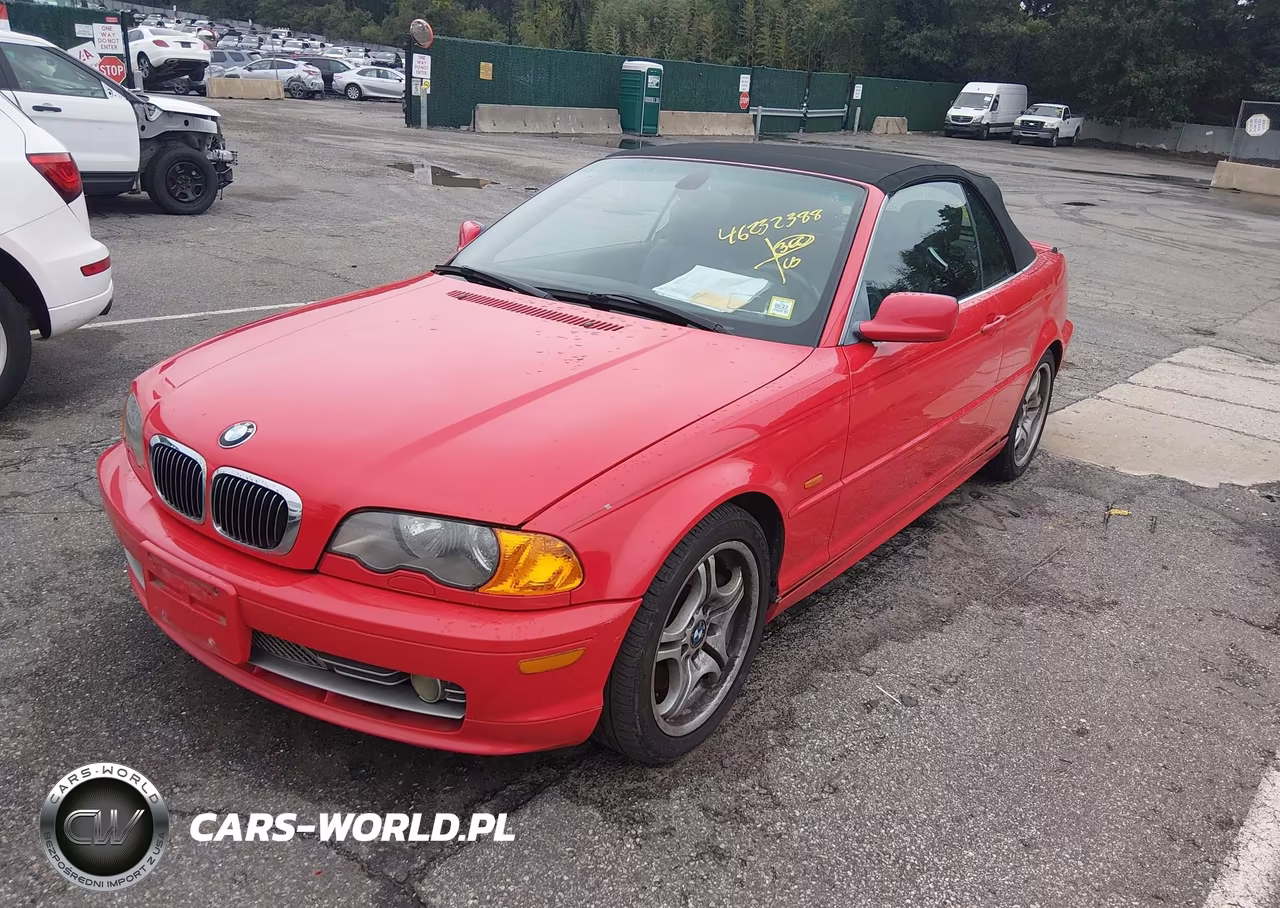 2001 BMW 330Ci VIN:WBABS53421JU80839 - 2