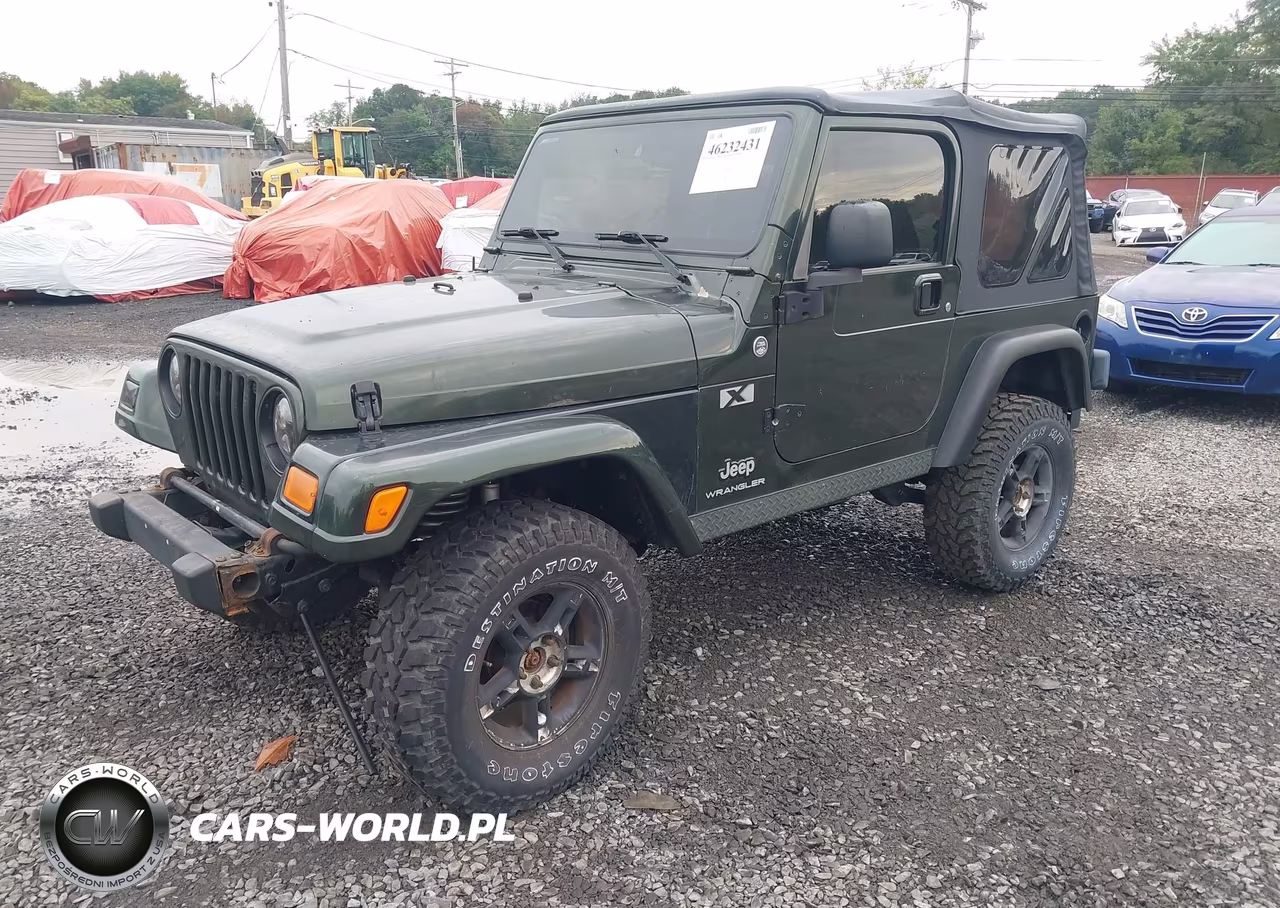 2005 Jeep Wrangler X VIN:1J4FA39S35P319253 - 2
