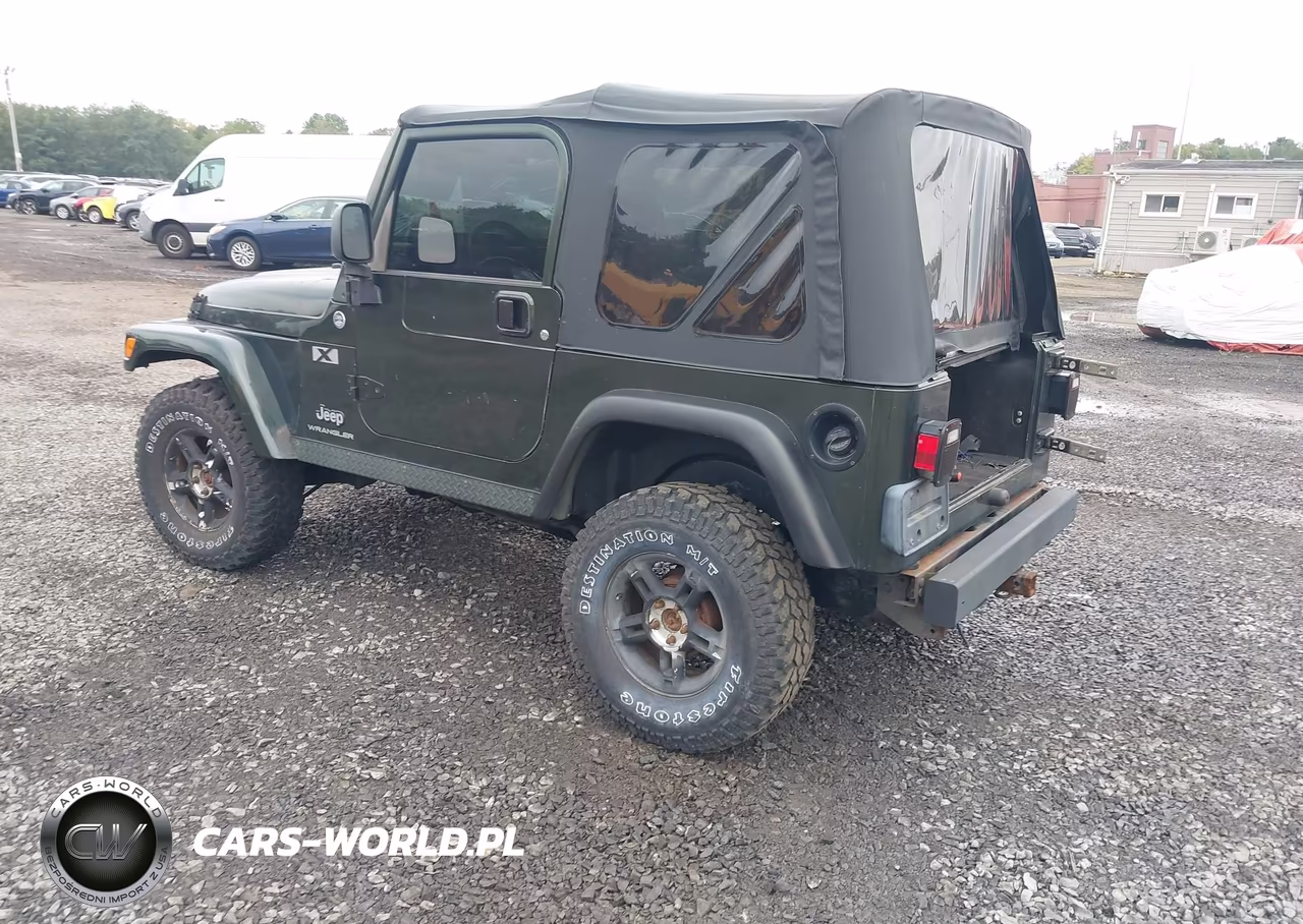 2005 Jeep Wrangler X VIN:1J4FA39S35P319253 - 3