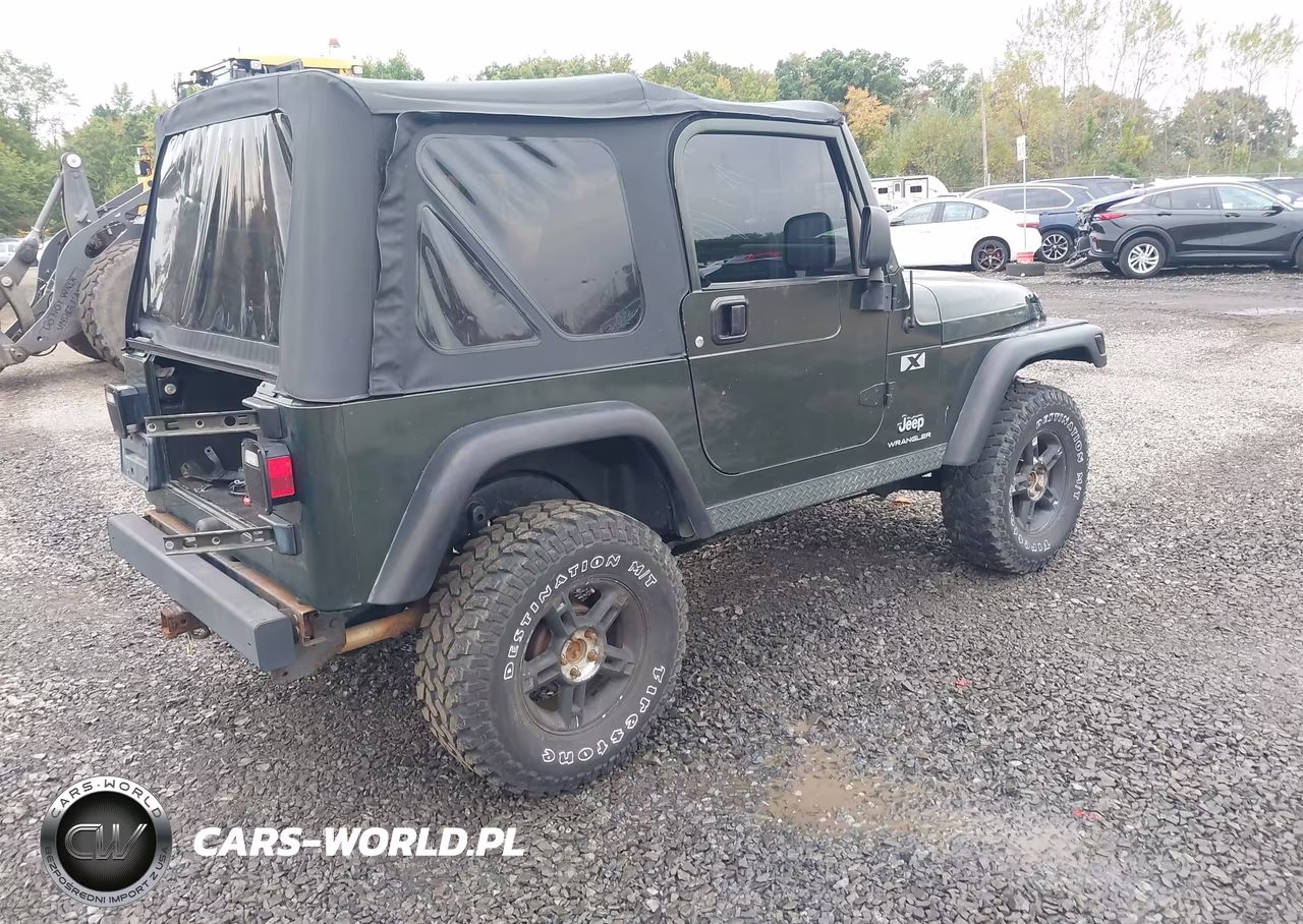 2005 Jeep Wrangler X VIN:1J4FA39S35P319253 - 4
