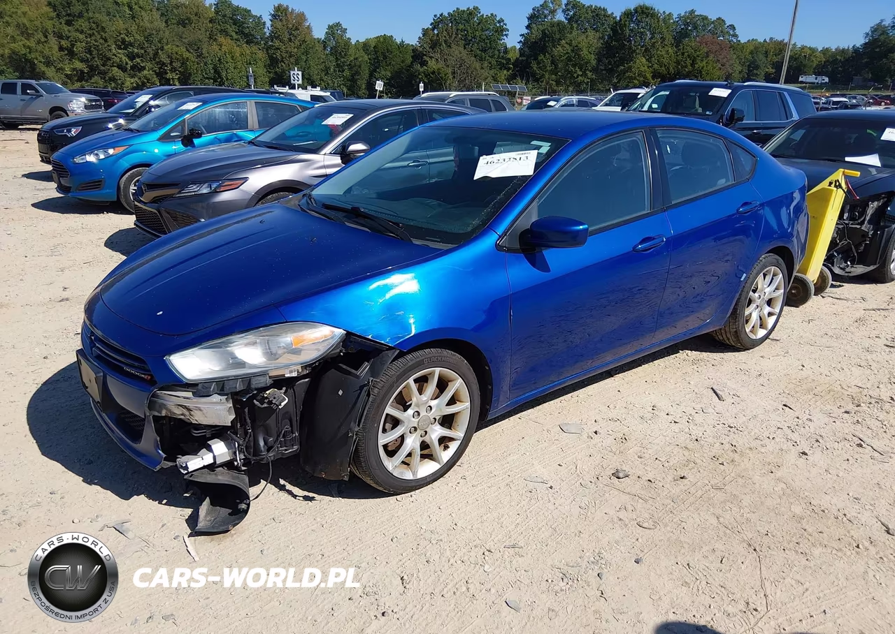 2013 Dodge Dart Sxt VIN:1C3CDFBA3DD117925 - 2