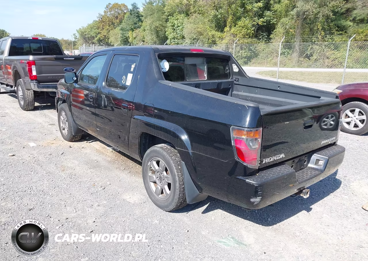 2007 Honda Ridgeline Rtx VIN:2HJYK16357H550042 - 3