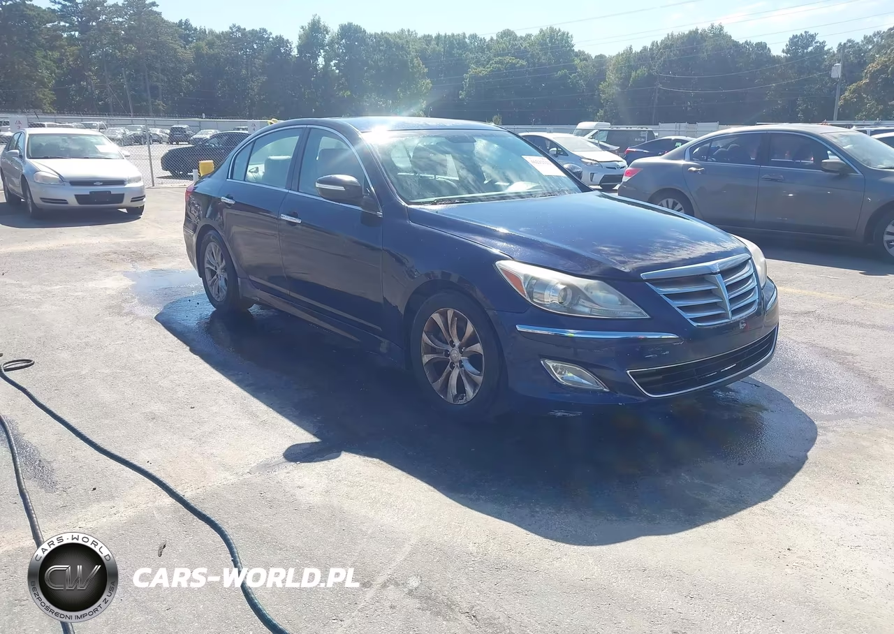 2012 Hyundai Genesis 3.8 VIN:KMHGC4DD5CU158272 - 1
