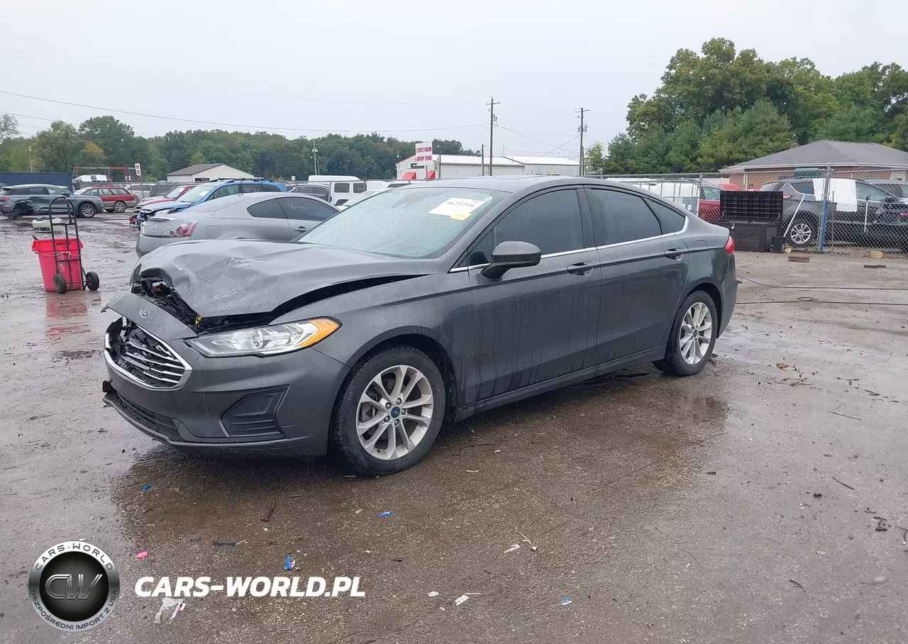 2020 Ford Fusion Se VIN:3FA6P0HD7LR166717 - 2