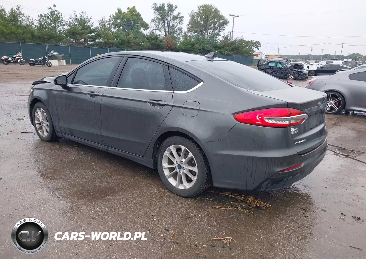 2020 Ford Fusion Se VIN:3FA6P0HD7LR166717 - 3