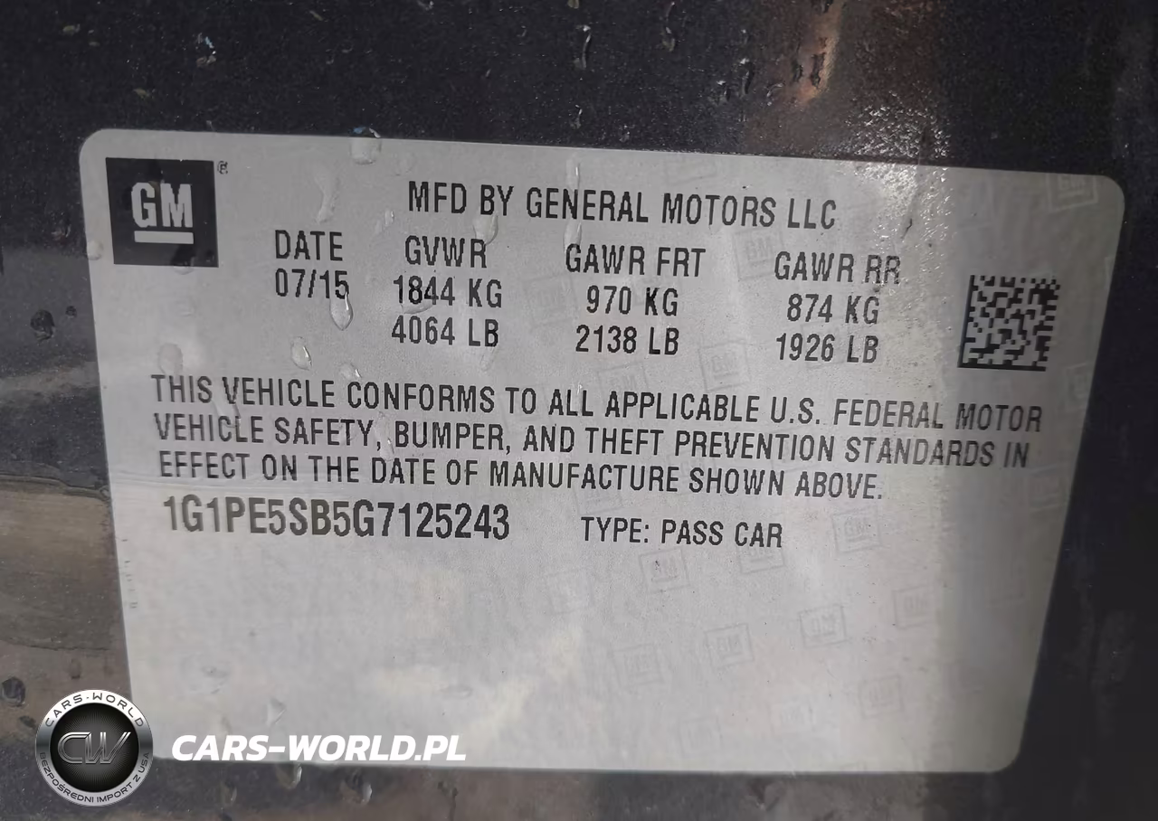 2016 Chevrolet Cruze Limited 1Lt Auto VIN:1G1PE5SB5G7125243 - 9