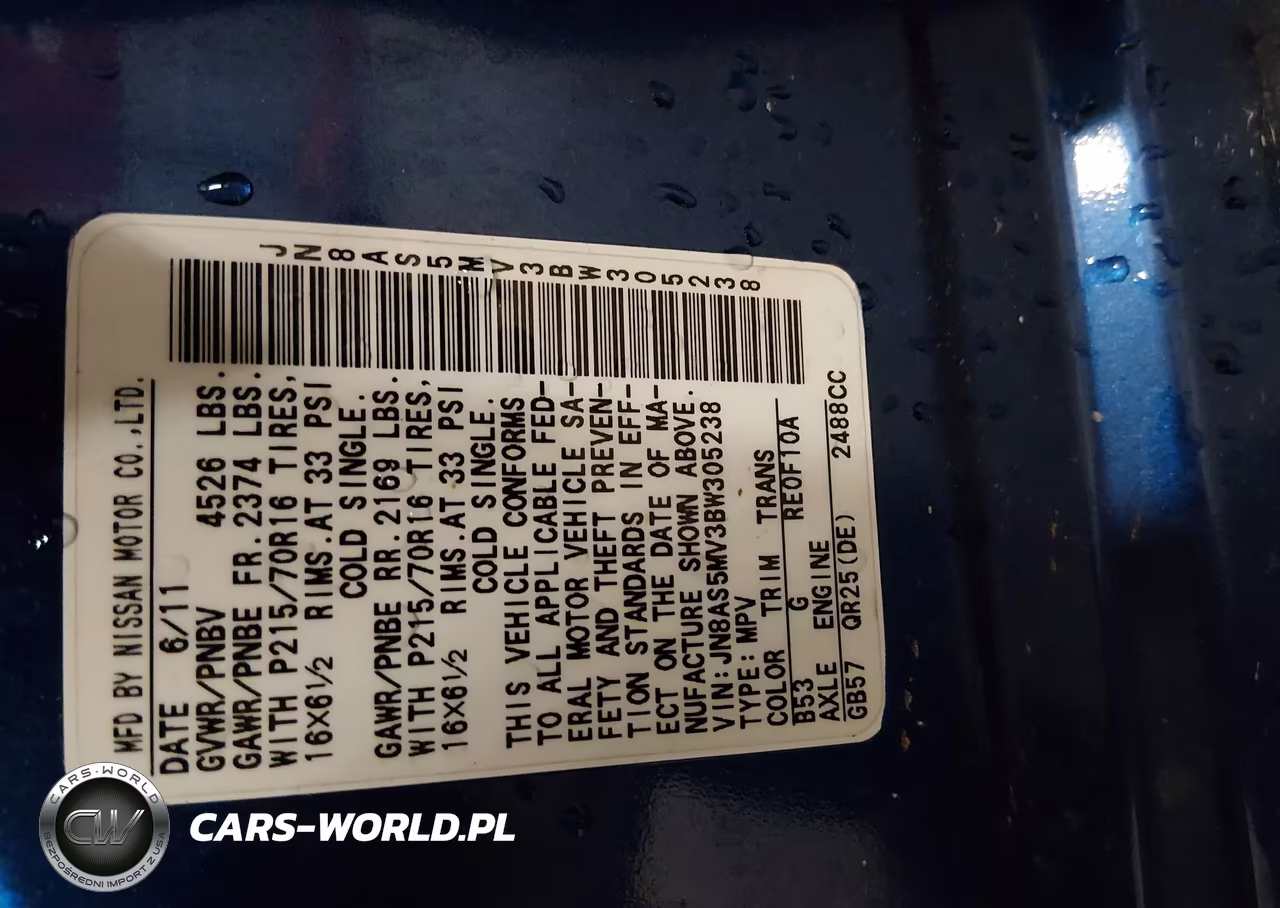2011 Nissan Rogue S VIN:JN8AS5MV3BW305238 - 9