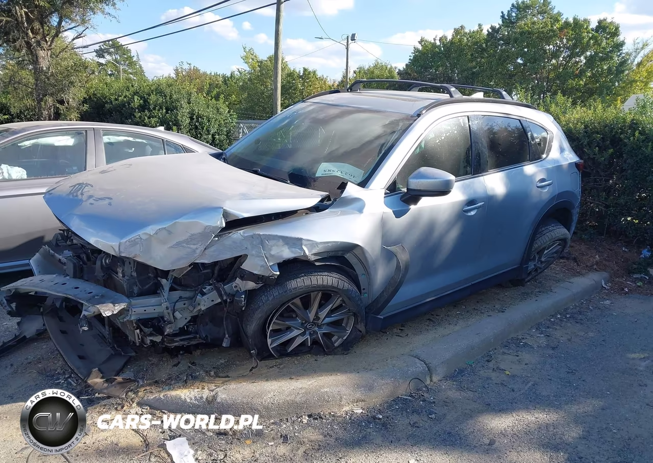 2021 Mazda Cx-5 Grand Touring VIN:JM3KFADM8M0354727 - 2