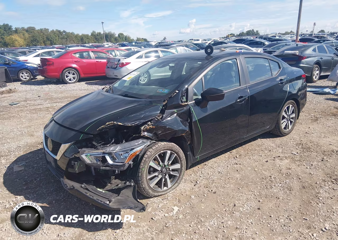 2021 Nissan Versa Sv Xtronic Cvt VIN:3N1CN8EV0ML836873 - 2