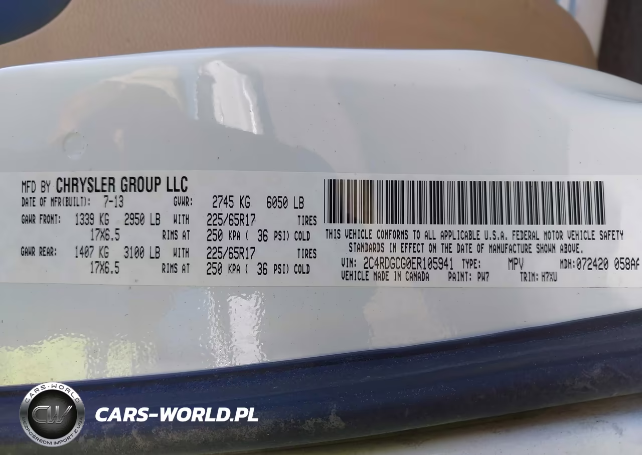 2014 Dodge Grand Caravan Sxt VIN:2C4RDGCG0ER105941 - 9