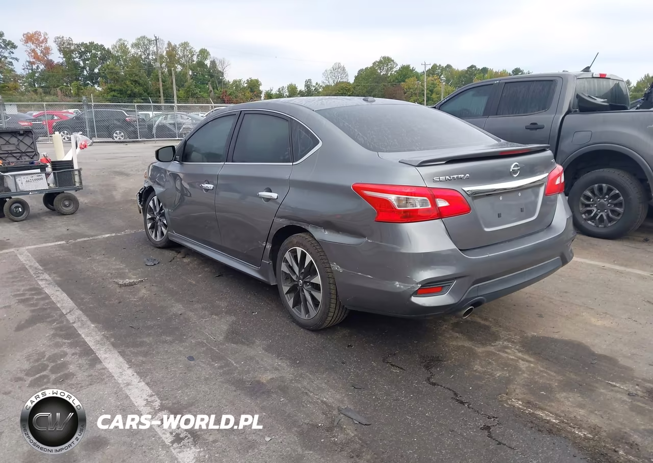2017 Nissan Sentra Sr VIN:3N1AB7AP3HY314684 - 3