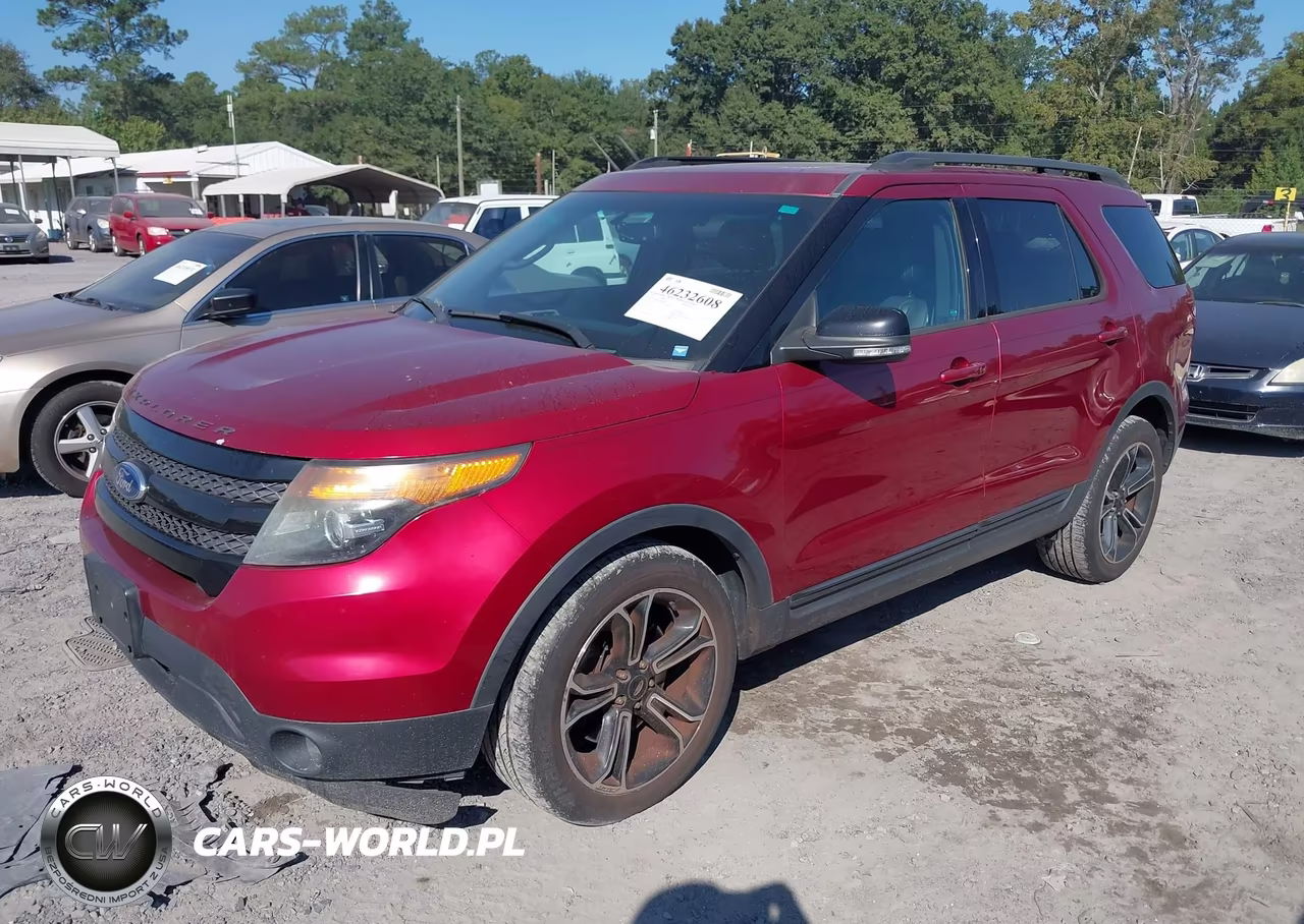 2015 Ford Explorer Sport VIN:1FM5K8GT7FGB64372 - 2