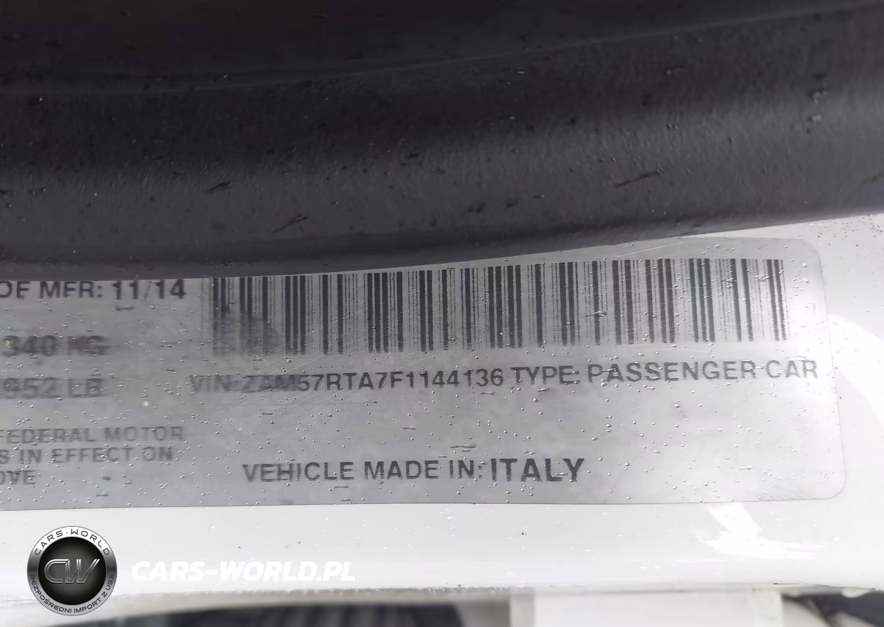 2015 Maserati Ghibli S Q4 VIN:ZAM57RTA7F1144136 - 9