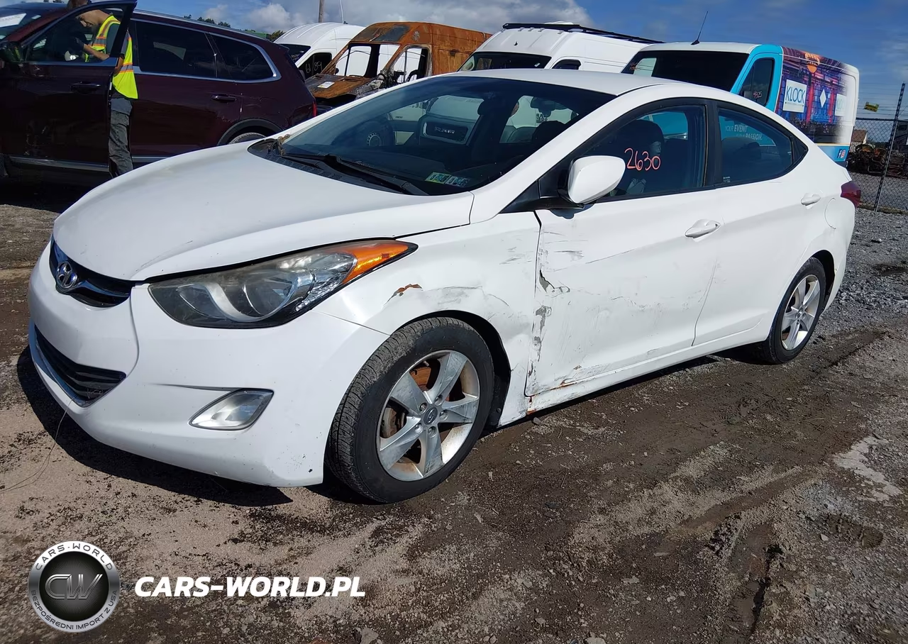 2013 Hyundai Elantra Gls VIN:5NPDH4AE8DH429598 - 2