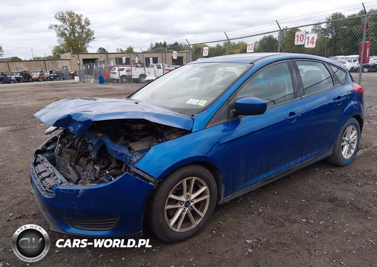 2018 Ford Focus Se VIN:1FADP3K29JL218408 - 2