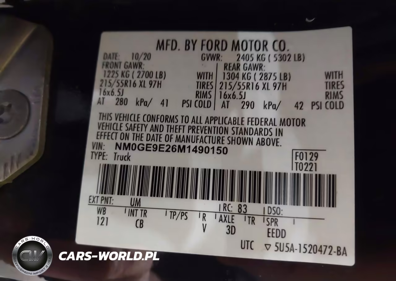 2021 Ford Transit Connect Xl Passenger VIN:NM0GE9E26M1490150 - 9