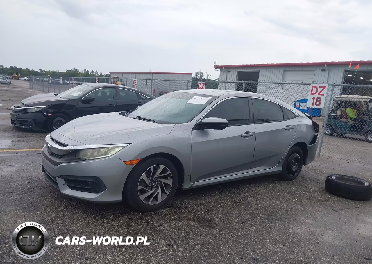 2016 Honda Civic Ex VIN:19XFC2F78GE052916 - 2