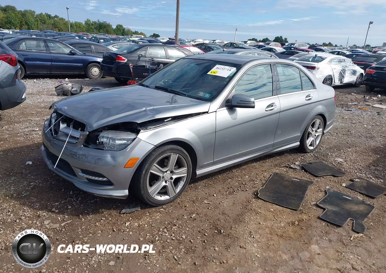 2011 Mercedes-Benz C 300 Luxury 4Matic-Sport 4Matic VIN:WDDGF8BB4BF656167 - 2