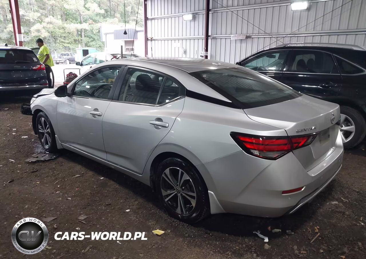 2021 Nissan Sentra Sv Xtronic Cvt VIN:3N1AB8CV5MY255777 - 3