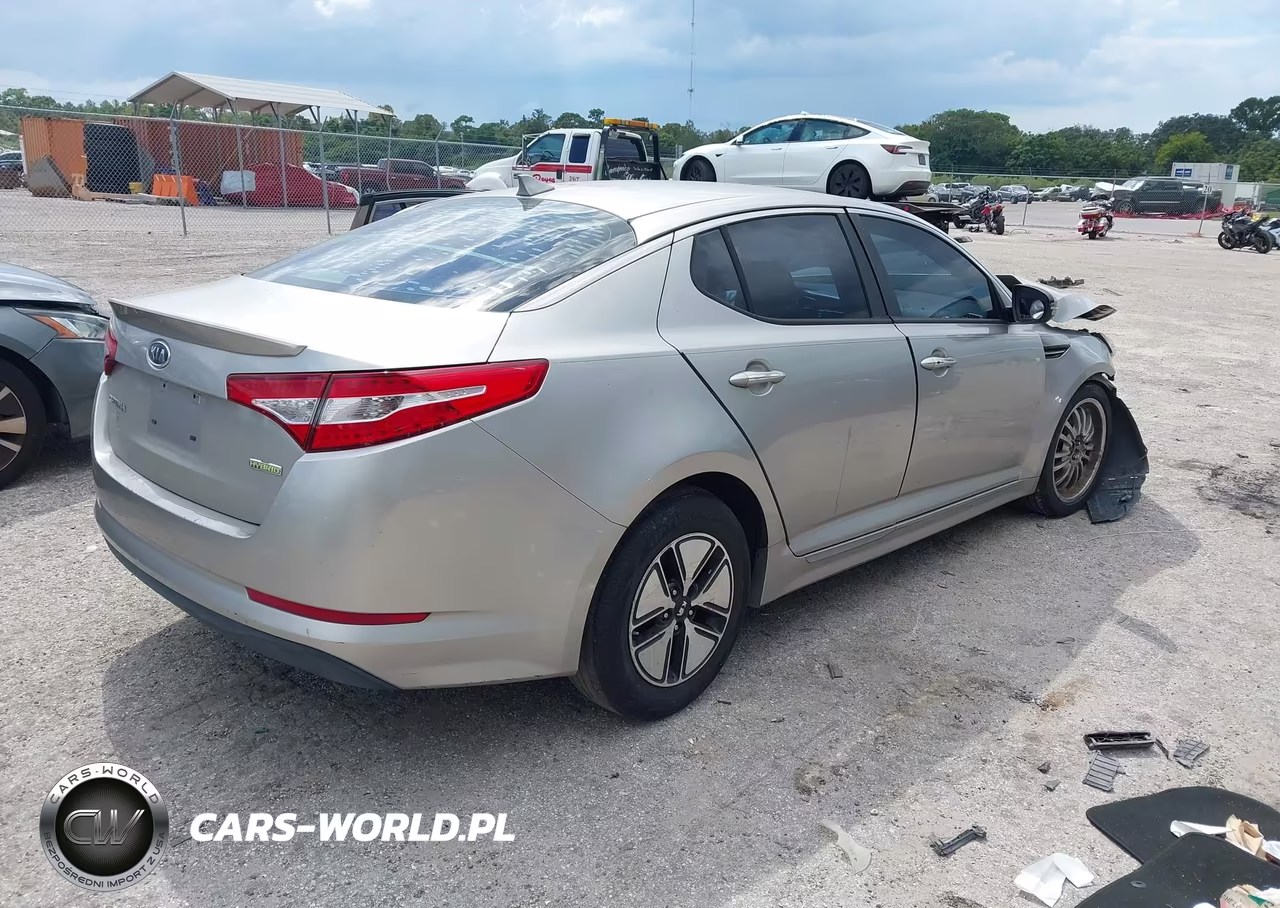 2012 Kia Optima Hybrid Ex VIN:KNAGM4AD7C5016700 - 4