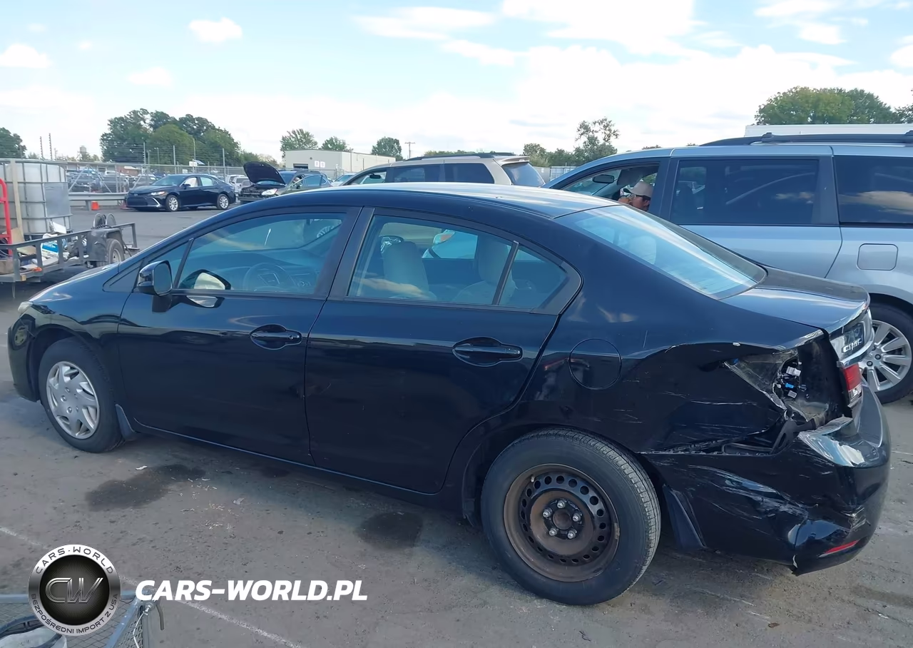 2013 Honda Civic Sdn Lx VIN:2HGFB2F54DH565437 - 14