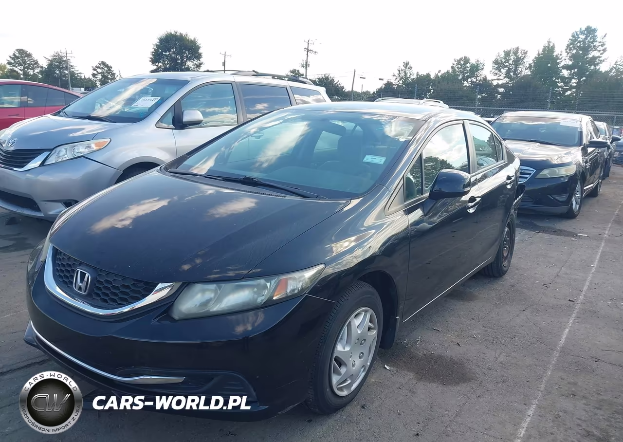 2013 Honda Civic Sdn Lx VIN:2HGFB2F54DH565437 - 2