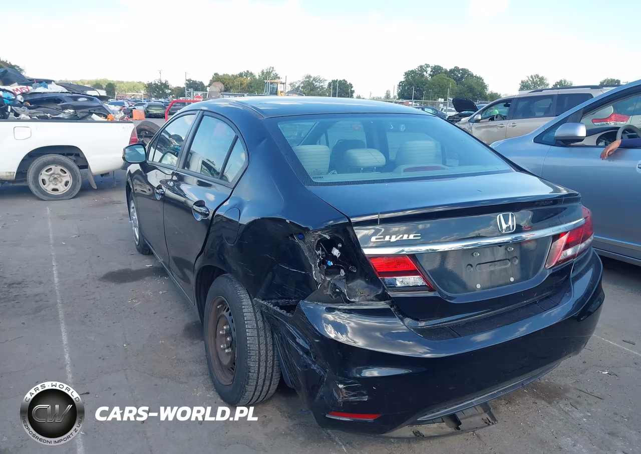 2013 Honda Civic Sdn Lx VIN:2HGFB2F54DH565437 - 3