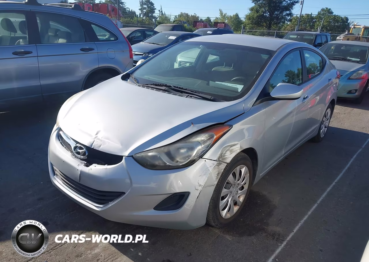 2012 Hyundai Elantra Gls VIN:5NPDH4AE1CH077995 - 2