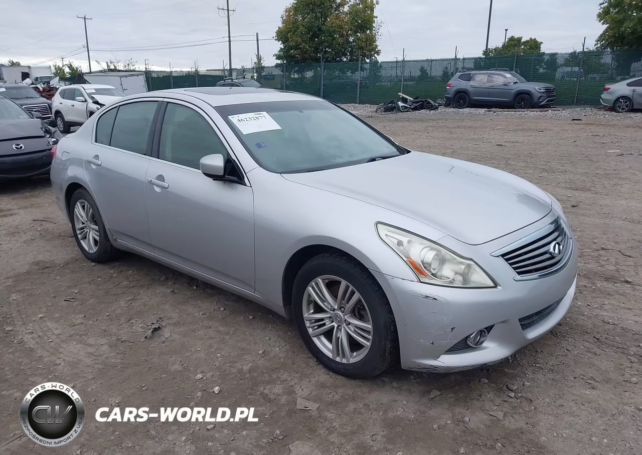 2012 Infiniti G37X