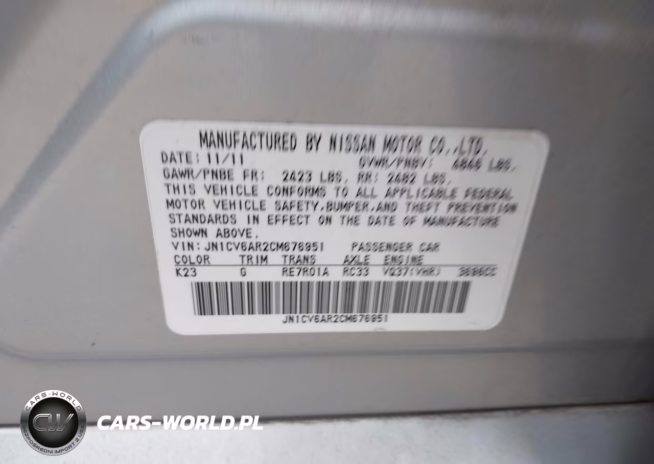 2012 Infiniti G37X VIN:JN1CV6AR2CM676951 - 9