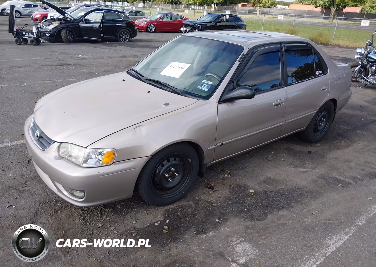 2001 Toyota Corolla Le VIN:2T1BR12E81C437572 - 2