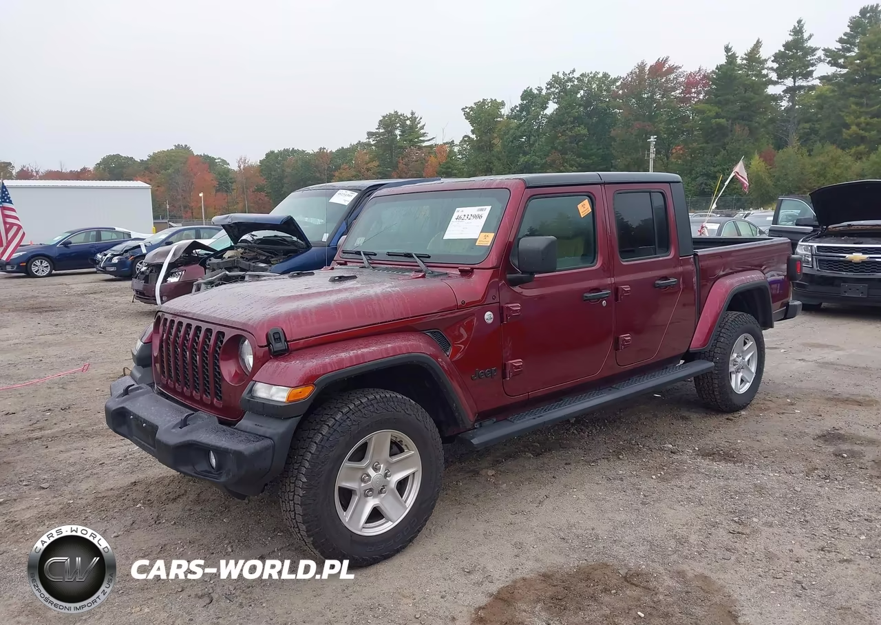 2021 Jeep Gladiator Sport S VIN:1C6HJTAG5ML531090 - 2