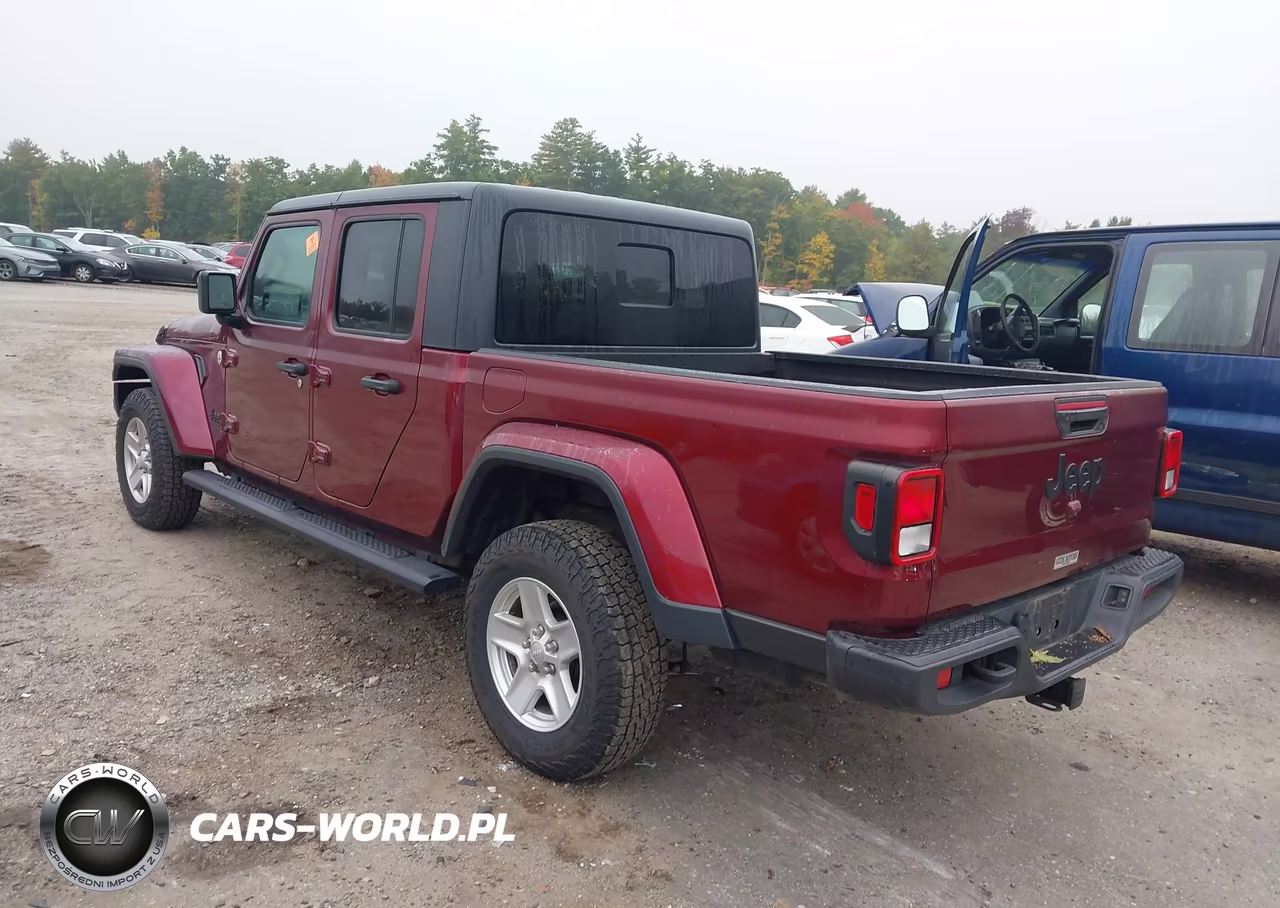 2021 Jeep Gladiator Sport S VIN:1C6HJTAG5ML531090 - 3