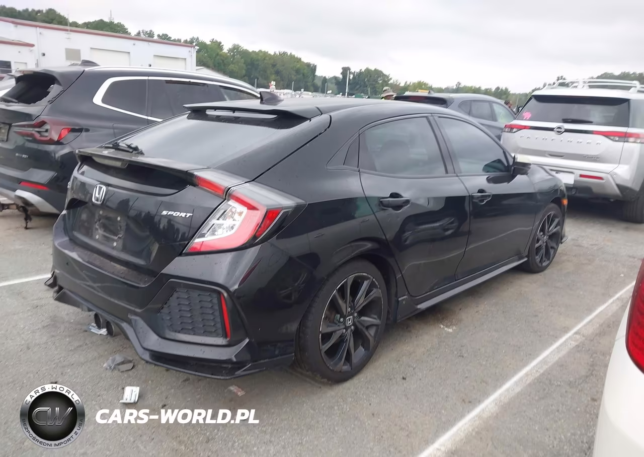 2018 Honda Civic Sport VIN:SHHFK7G40JU222688 - 4